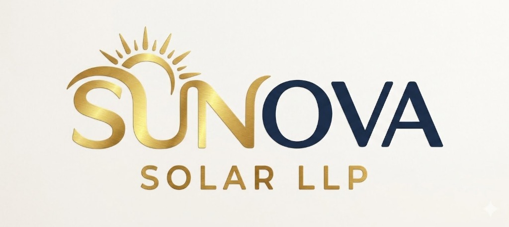 Sunova Solar Logo Banner