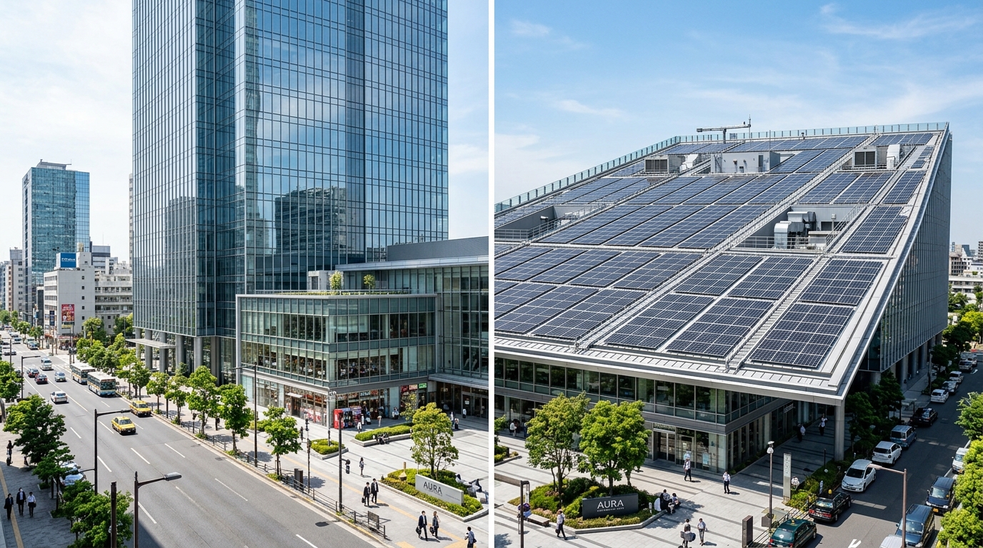 Commercial Office Building Solar Kochi